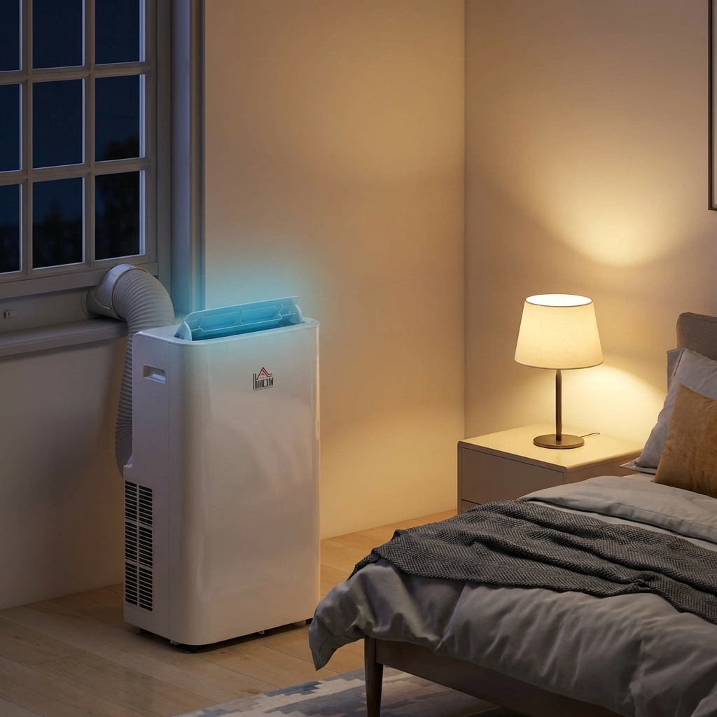 Reales Kühlverhalten einer HOMCOM Klimaanlage