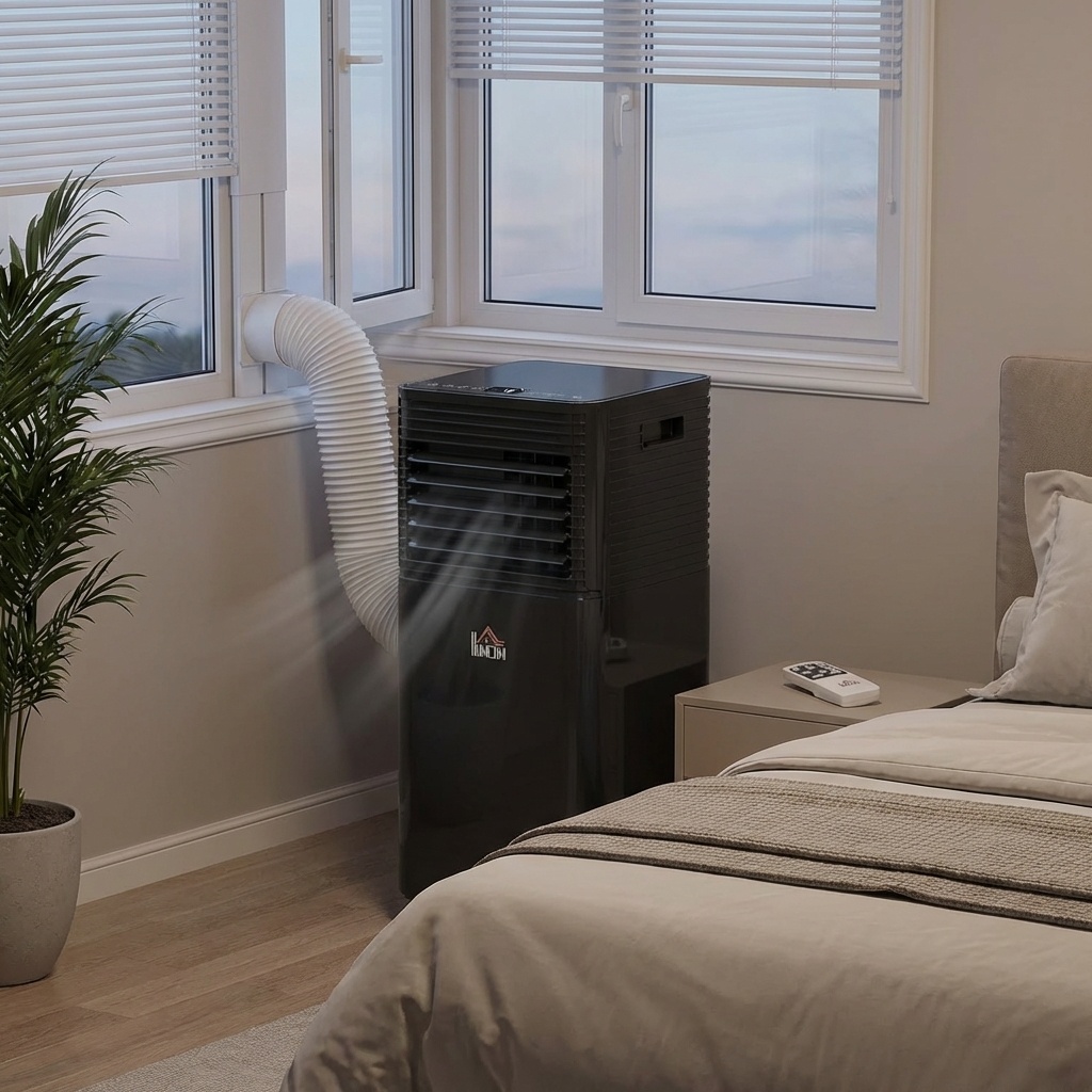 Was Vom 4-In-1 Aufbau Zu Erwarten Ist: Kühlung, Ventilator, Luftentfeuchter, Schlafmodus