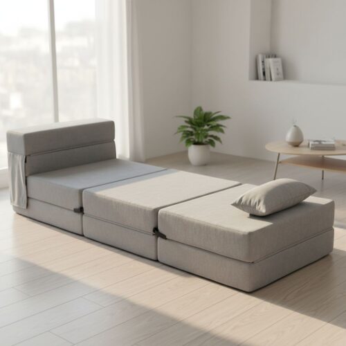 Überblick zum HOMCOM 3 in 1 Schlafsessel Klappbar Schlafsofa mit Bettfunktion Verstellbarer Rückenlehne Kissen Gästebett in Flanelloptik Klappsessel für Wohnzimmer Schlafzimmer 80 x 80 x 64 cm Hellgrau HOMCOM 3 In 1 Schlafsessel Klappbar Schlafsofa Mit Bettfunktion Verstellbarer Rückenlehne Kissen Gästebett In Flanelloptik Klappsessel Für Wohnzimmer Schlafzimmer 80 X 80 X 64 Cm Hellgrau