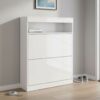 HOMCOM Schmaler Schuhschrank