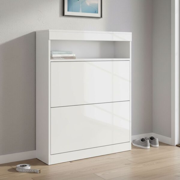 HOMCOM Schmaler Schuhschrank