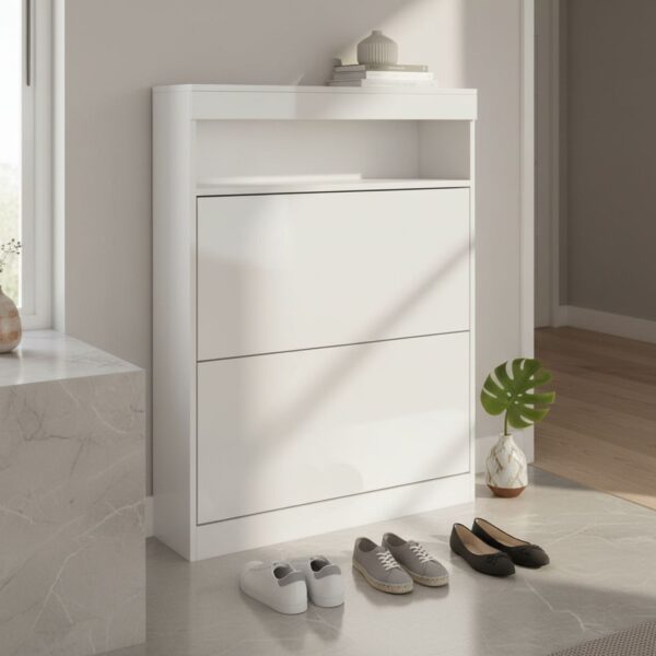 HOMCOM Schmaler Schuhschrank