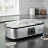 HOMCOM Joghurtbereiter Griechische Joghurtmaschine mit Deckel