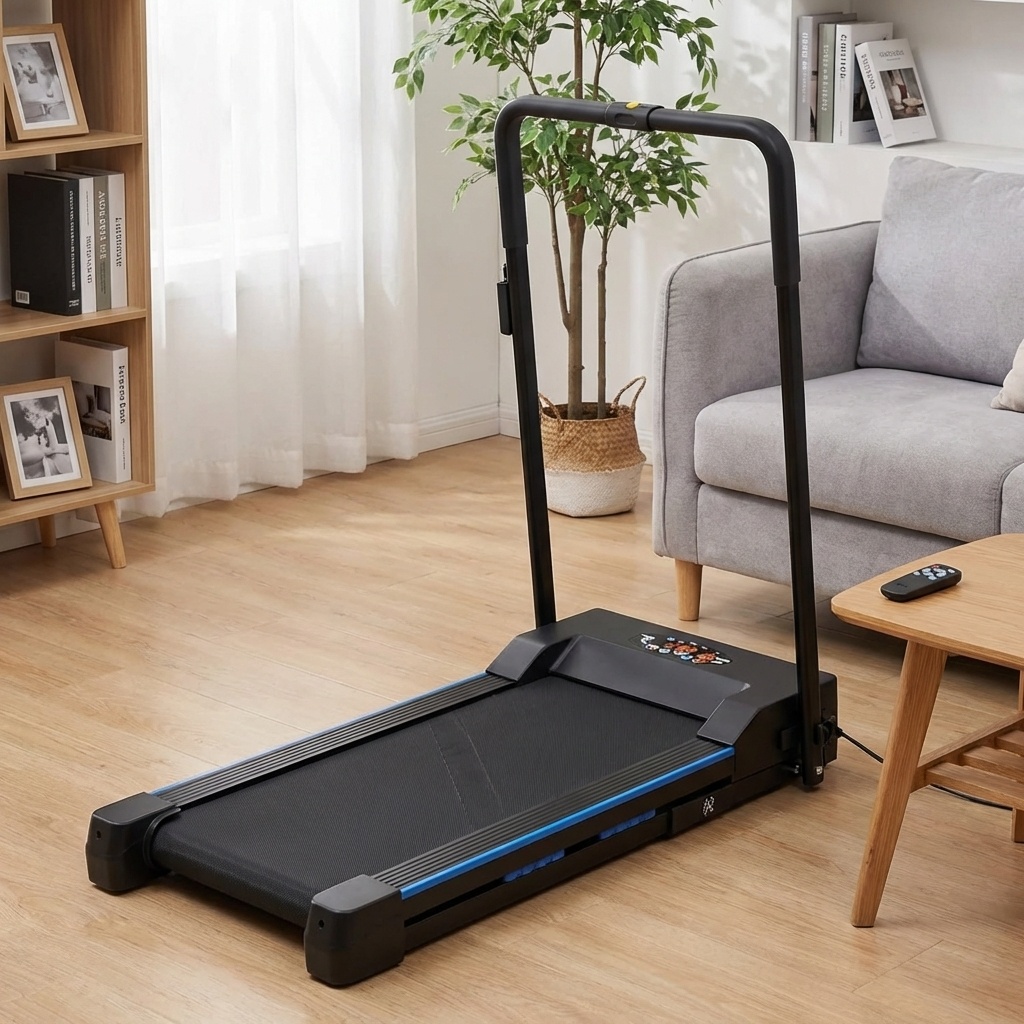 Positionierung innerhalb der HOMCOM Klappbares Laufband-Palette