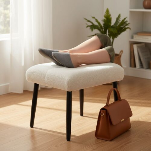 Überblick zu HOMCOM Sitzhocker Hocker mit weichem Sitzkissen Stahlbeinen Fußhocker mit Chenille-Stoff Polsterhocker Ottoman HOMCOM Sitzhocker Hocker mit weichem Sitzkissen Stahlbeinen Fußhocker mit Chenille-Stoff Polsterhocker Ottoman