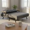 HOMCOM Schlafsofa 4 in 1 2 Sitzer Sofa mit Schlaffunktion