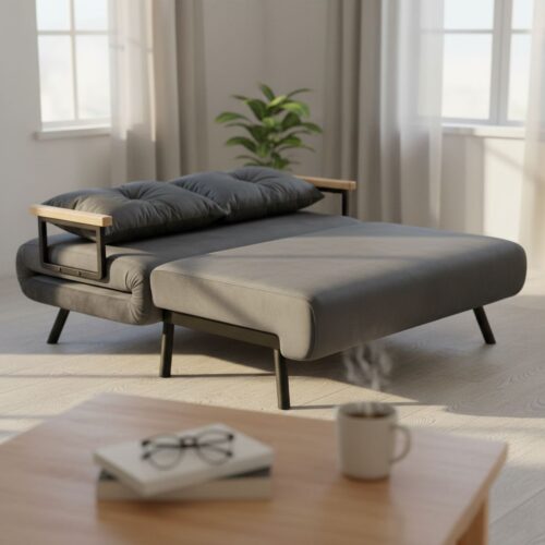 Überblick zum HOMCOM Schlafsofa 4 in 1 2 Sitzer Sofa mit Schlaffunktion HOMCOM Schlafsofa 4 in 1 2 Sitzer Sofa mit Schlaffunktion
