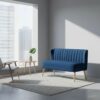 HOMCOM Sofa 2 Sitzer Couch