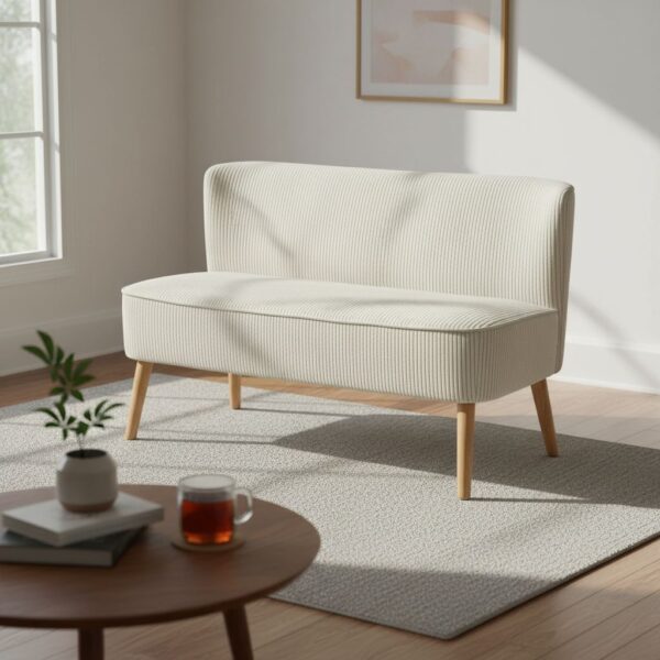 HOMCOM Sofa 2 Sitzer Couch