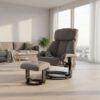 HOMCOM Relaxsessel Mit Hocker